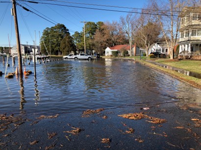 St Michaels West Harbor Road Flooding photo