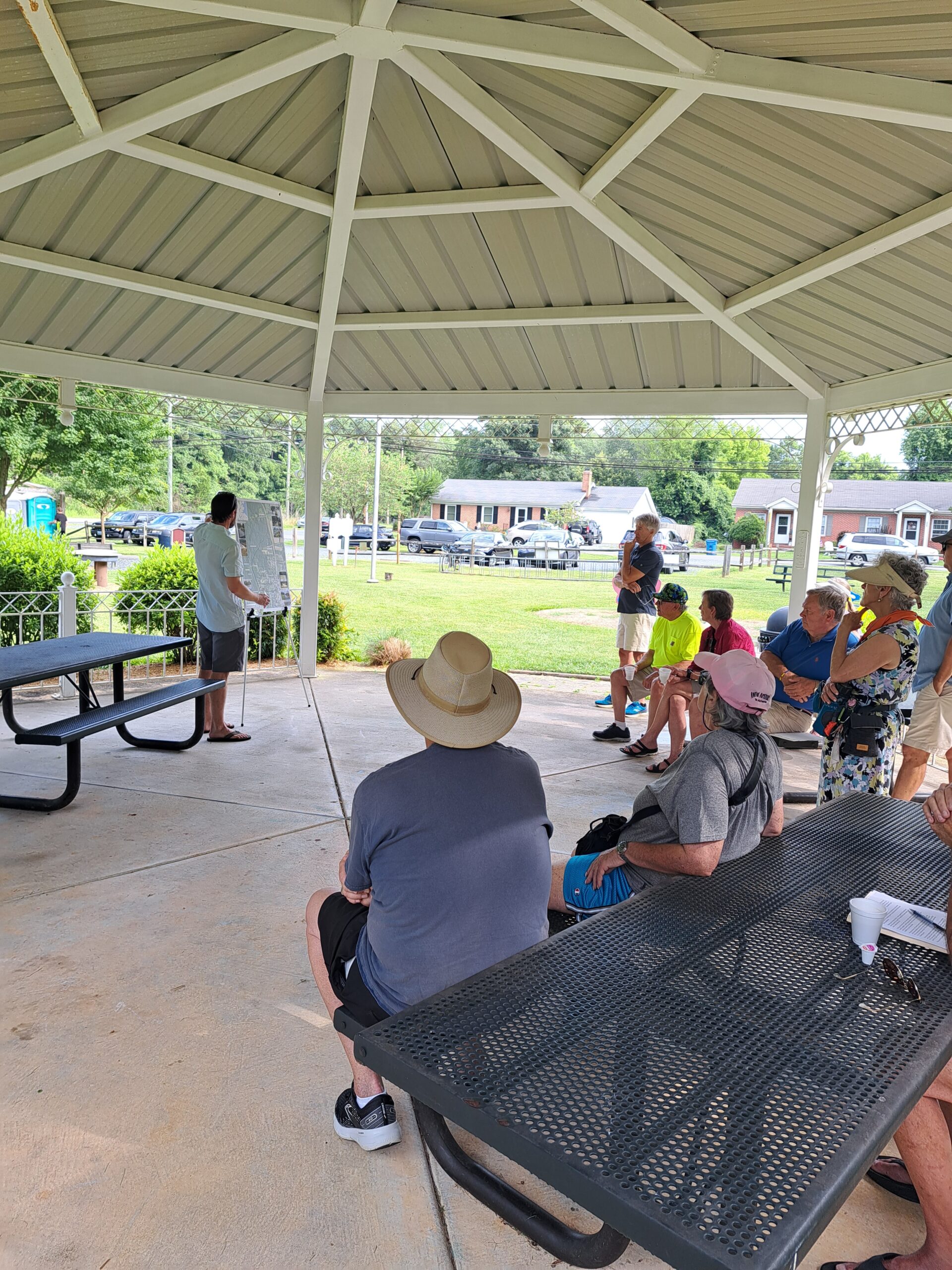Photo of Nature trail Extension public input meeting held on July 8 2023 with RAUCH and the Town of St Michaels